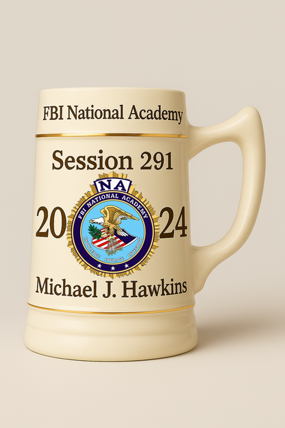 FBI National Academy Stein (Custom Order)