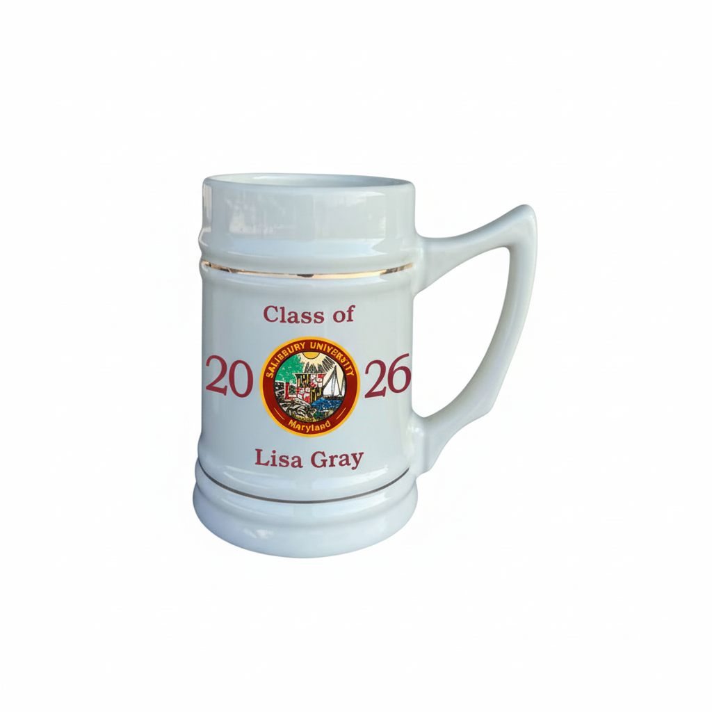 Salisbury University Graduation Stein